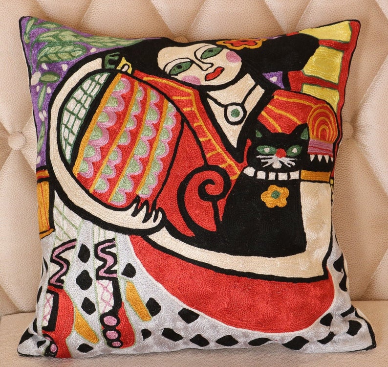 Picasso pillow cover