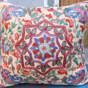 New Shipped from USA Details about   Uzbek Handmade Suzani Pillowcase 